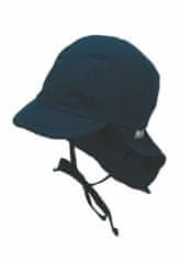 Sterntaler Čepice PURE kšilt, plachetka, zavazovací, UV 50+, tmavě modrá 1511410, 51