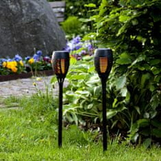 Kynast Zahradní LED solární svítidlo pochodeň s efektem plamene 78 cm