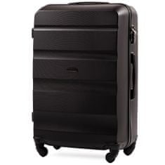 Wings Cestovní kufr skořepinový Wat1,černý,střední,68x43x25
