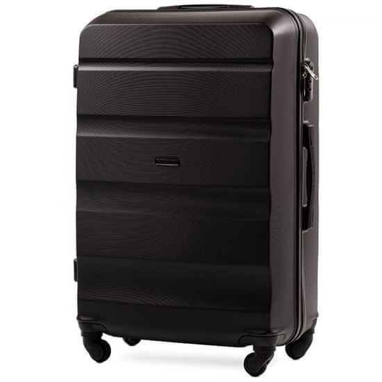 Wings Cestovní kufr skořepinový Wat1,černý,střední,68x43x25