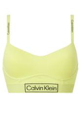 Calvin Klein Dámská podprsenka QF6770, Žlutá, S