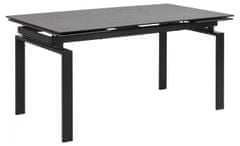 Design Scandinavia Jídelní stůl Hudde, 160-240 cm, černá