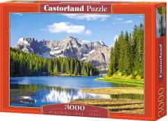 Castorland Puzzle Jezero Misurina (Lago di Misurina) 3000 dílků