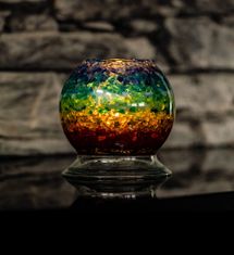 ViaHuman Relaxační svícen ViaHuman – rainbow 90mm