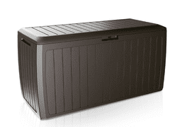 Prosperplast Zahradní box BOXE BOARD 290 l, hnědá MBBD290 PRMBBD290-440U