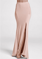 Venus Dámská sukně Ruched starorůžová M