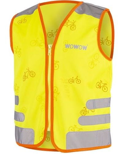 wowow dětská reflexní vesta Nutty Jacket Yellow žlutá M