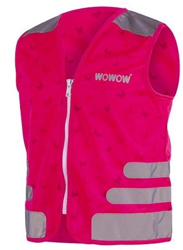 wowow dívčí reflexní vesta Nutty Jacket Pink růžová XS