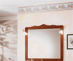 Amoletto Import Velké koupelnové zrcadlo ve stylovém masivním rámu