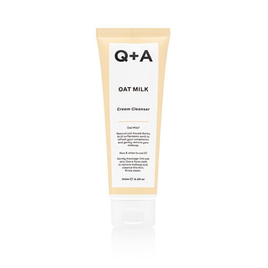 Q+A Krémový čisticí přípravek s ovesným mlékem (Cream Cleanser) 125 ml