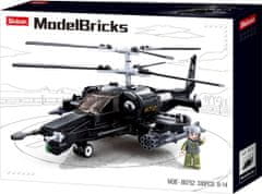 Sluban Sluban Model Bricks B0752 Bojový vrtulník