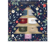 Yankee Candle Vánoční dárková sada 2021 12ks votivních svíček ve skle