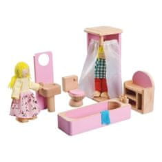 Artspect Dřevěný nábytek pro panenky - Koupelna