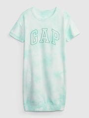Gap Dětské šaty french terry logo GAP S