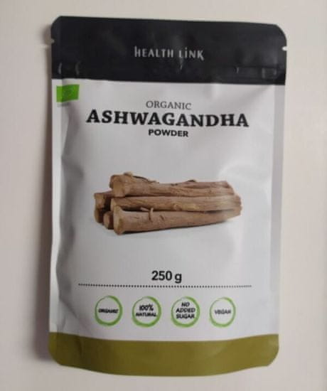 Health Link Ashwagandha (ašvaganda) 250g BIO