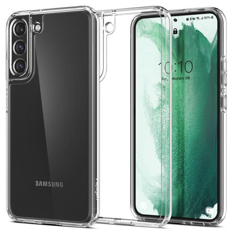 Spigen Ochranný kryt Ultra Hybrid pro Samsung Galaxy S22 plus ACS03954, transparentní