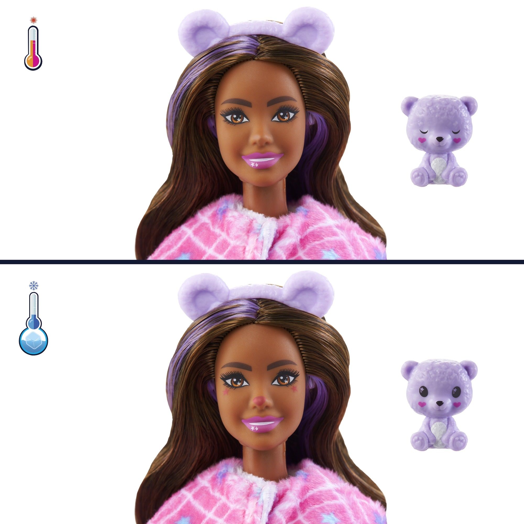 Mattel Barbie Cutie Reveal panenka série 2 Vysněná země - Medvídek HJL56