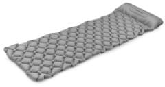 Spokey AIR BED PILLOW nafukovací matrace s polštářkem 190x60x6 cm šedá
