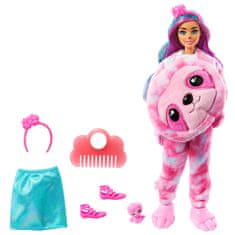 Mattel Barbie Cutie Reveal panenka série 2 Vysněná země - Lenochod HJL56