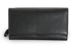 Arwel Černá dámská psaníčková kožená peněženka Imogen