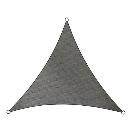 Hamaka Stínící plachta COMO trojúhelníková antracitová 3,6x3,6m