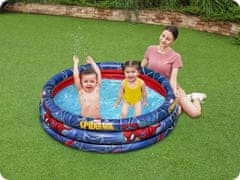 Bestway Nafukovací cestovní vanička baby bazén Spiderman 122 x 30 cm