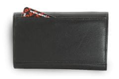 Arwel Černá dámská kožená rámová peněženka Khloen