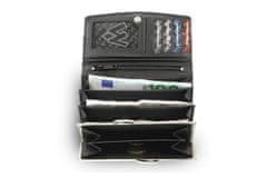 Arwel Černá dámská kožená rámová peněženka Khloen
