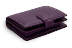 Arwel Fialová dámská kožená peněženka Kendall