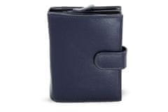 Arwel Tmavě modrá dámská kožená peněženka Kendall