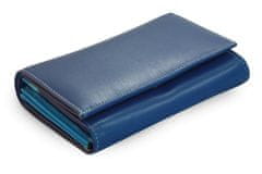 Arwel Modrá dámská kožená peněženka Chloen