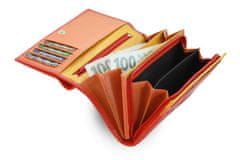 Arwel Červená dámská kožená peněženka Chloen