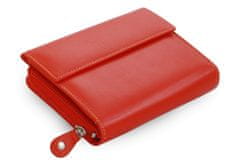 Arwel Červená dámská kožená peněženka Sawyer