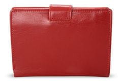 Arwel Červená dámská kožená peněženka Amanda