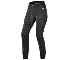 TRILOBITE Dámské kevlarové džíny na moto 661 Parado slim fit black level 2 vel. 26