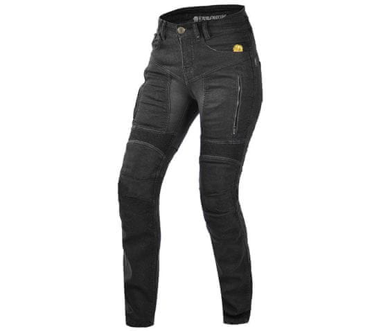 TRILOBITE Dámské kevlarové džíny na moto Parado slim fit long black level 2