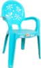 Dětská židle (365 x 360 x 586 mm), světle modrá