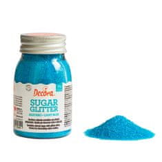 Decora Dekorační cukr 100g modrý jemný 