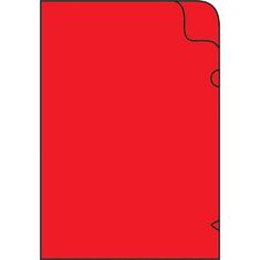 Office Line Zakládací obal PVC A4 L 170mc/10 ks červený - 2 balení