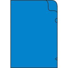 Office Line Zakládací obal PVC A4 L 170mc/10ks modrý - 2 balení