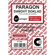Baloušek PT009 - Paragon - daňový doklad A7 - 6 balení