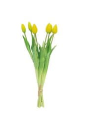 C7.cz Tulipán - Tulip svazek x7 zlutý V44 cm