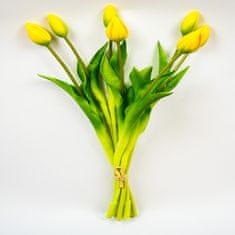 C7.cz Tulipán - Tulip svazek x7 zlutý V44 cm