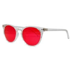 UVtech SLEEP-2R stylové brýle proti modrému a zelenému světlu Barva: Červená