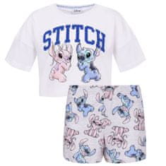 Bílé a šedé pyžamo pro dívky Angel a Stitch DISNEY, 8-9let 134