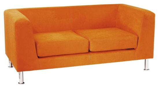 Artspect Dvoumístné sofa - Notre Dame 102 - oranžová