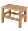 Artspect Dřevěná stolička v.26cm - Buk