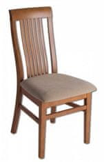 Artspect Dřevěná židle - Šedá