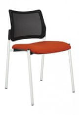 Artspect Konferenční židle 2171 C Rocky NET - koženka tm.modrá
