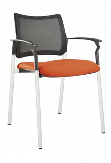 Artspect Jednací židle 2170 C Rocky NET - koženka modrá